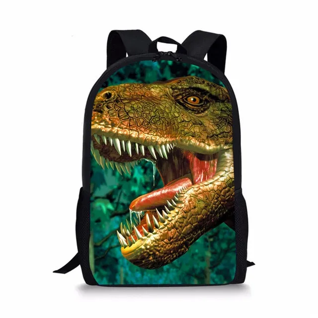Back to School - Orthopedic Dinosaur 3D Backpacks