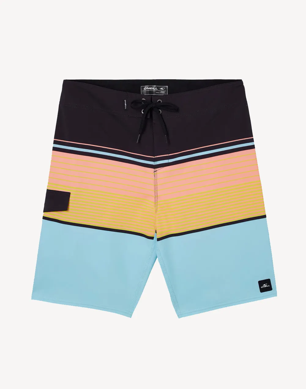 Boys Lennox Stripe 18" Boardshort
