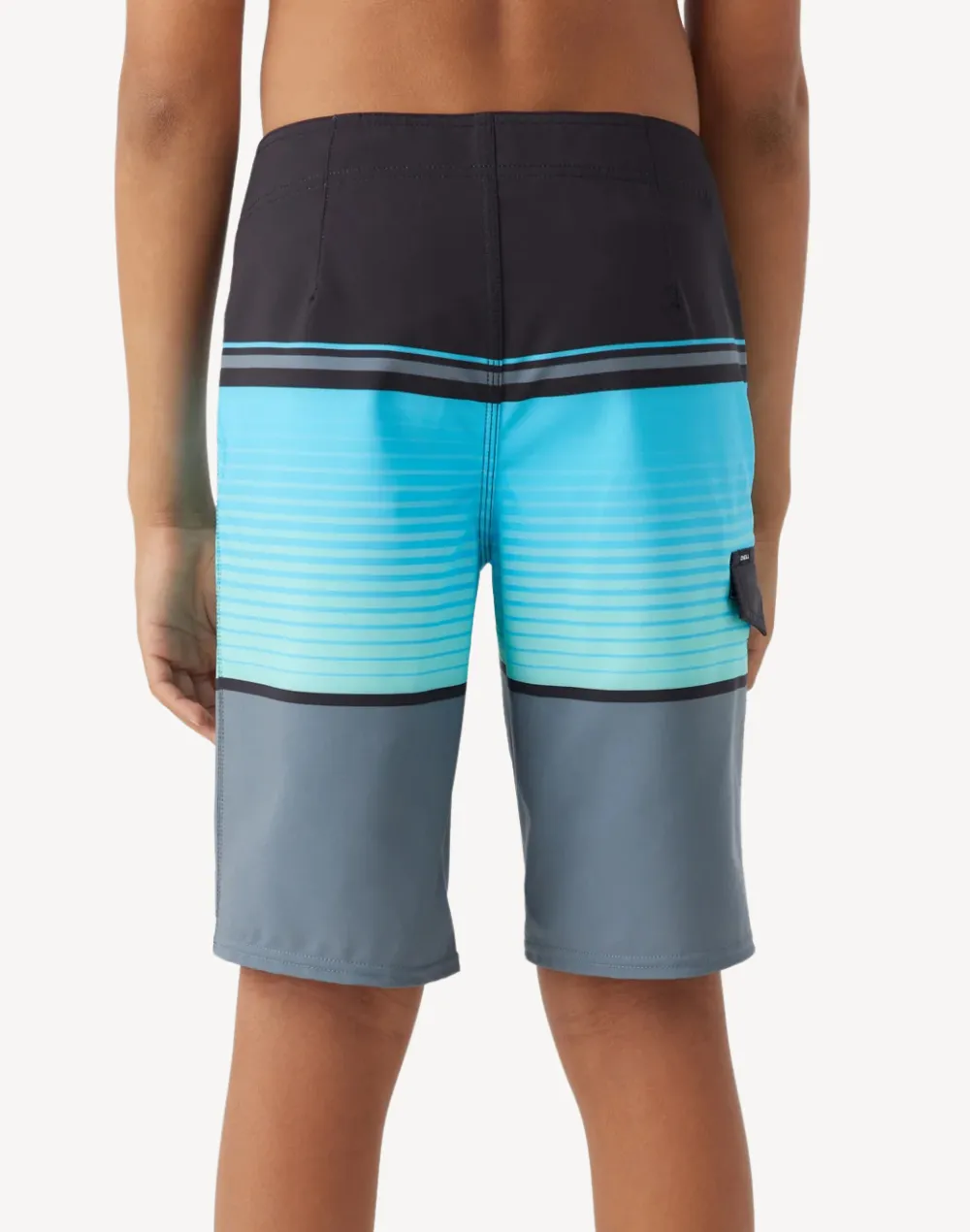 Boys Lennox Stripe 18" Boardshort
