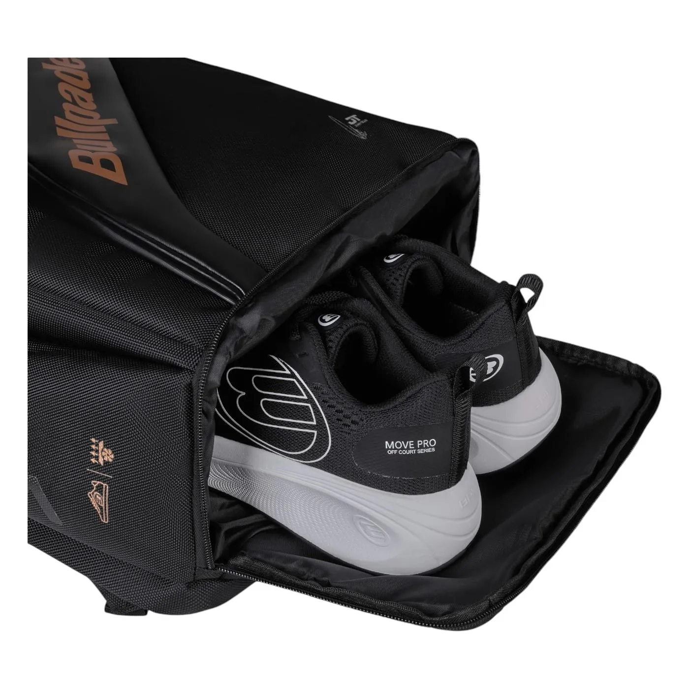 Bullpadel Vertex 25 Padel Backpack - Black