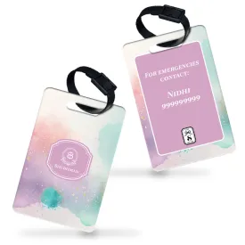 Gilded Strokes Bag Tag