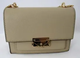 Khaki Crossbody Bag Bold Chain