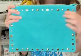 Mixed Media Clutch