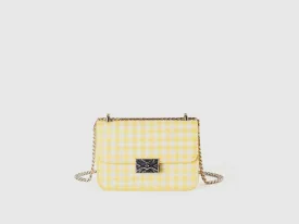 SMALL YELLOW VICHY BE BAG
